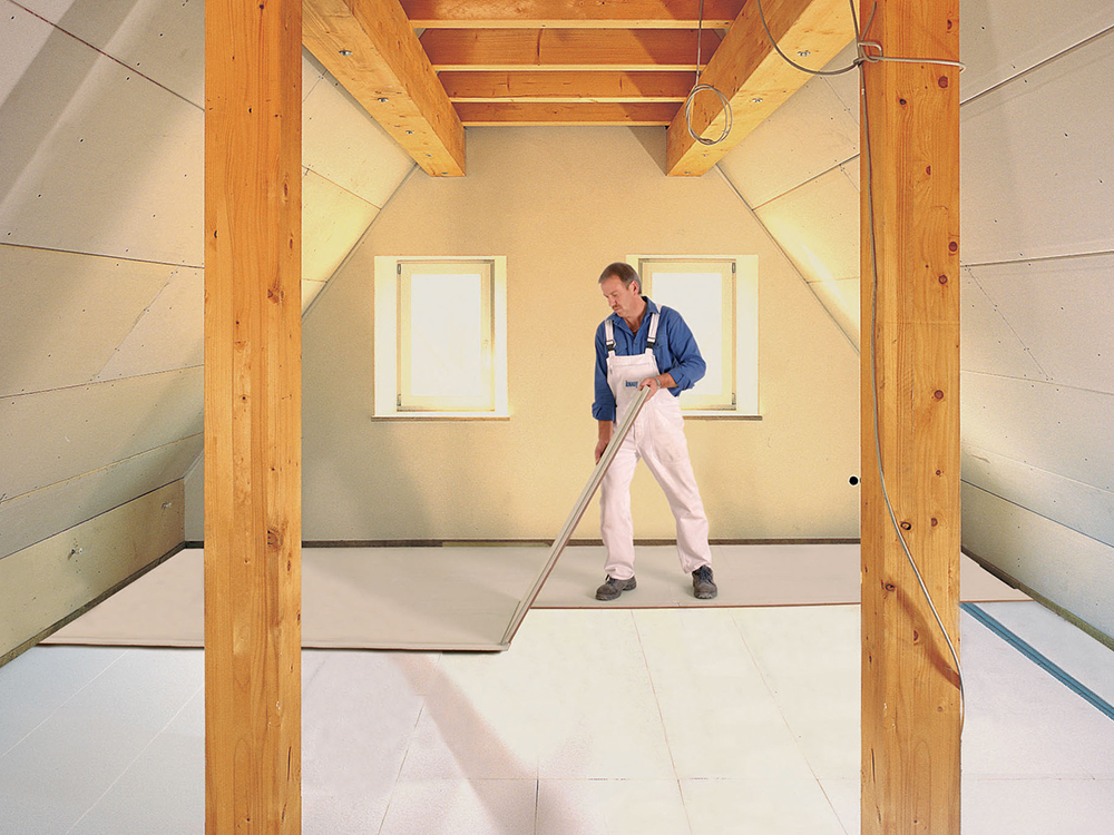 Rénovation sol chape sèche nauf Brio