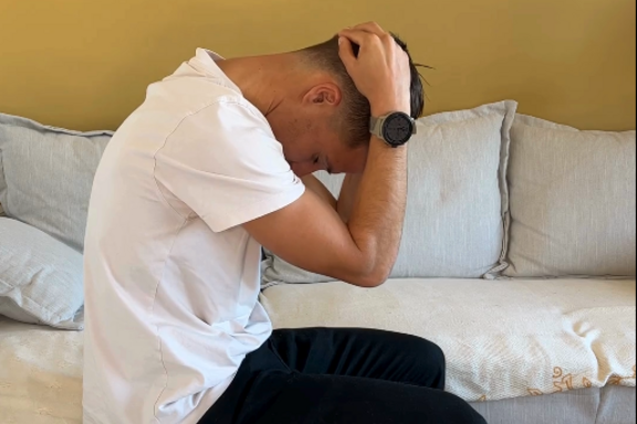 le coach réalisant l'exercice 3